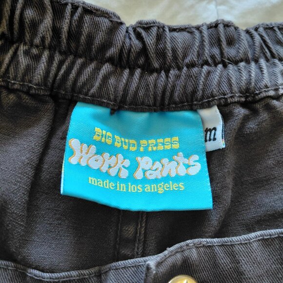 Big Bud Press Work Shorts Brown Size M - Picture 2 of 5